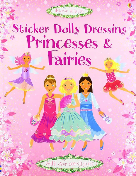 Обложка книги Sticker Dolly Dressing: Princesses & Fairies, Pratt Leonie, Уотт Фиона