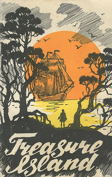 Обложка книги Treasure Island / Остров сокровищ. Книга для чтения в 8 классе, Р. Л. Стивенсон
