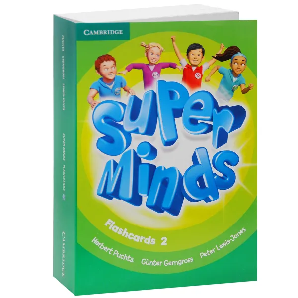 Обложка книги Super Minds: Level 2: Flashcards (комплект из 103 крточек), Herbert Puchta, Gunter Gerngross, Peter Lewis-Jones