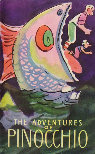 Обложка книги The Adventures of Pinocchio, Карло Коллоди