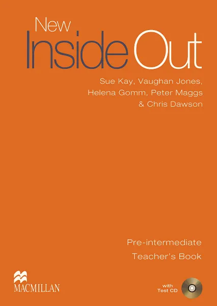 Обложка книги New Inside Out: Pre-Intermediate: Teacher's Book (+ CD), Dawson Chris