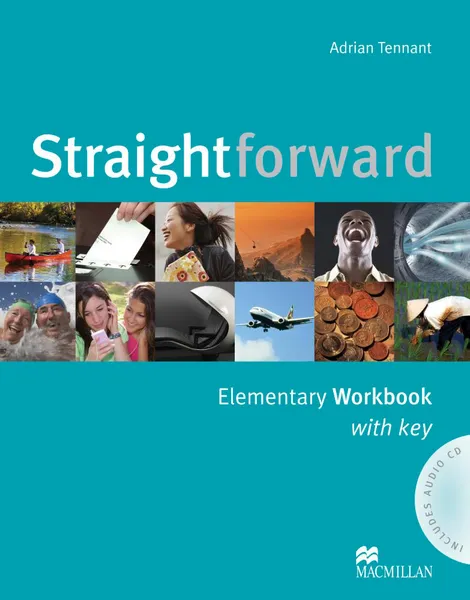 Обложка книги Straightforward Elementary: Workbook with Key Pack (+ CD), Adrian Tennant