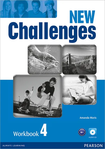 Обложка книги New Challenges 4: Workbook (+ CD), Amanda Maris