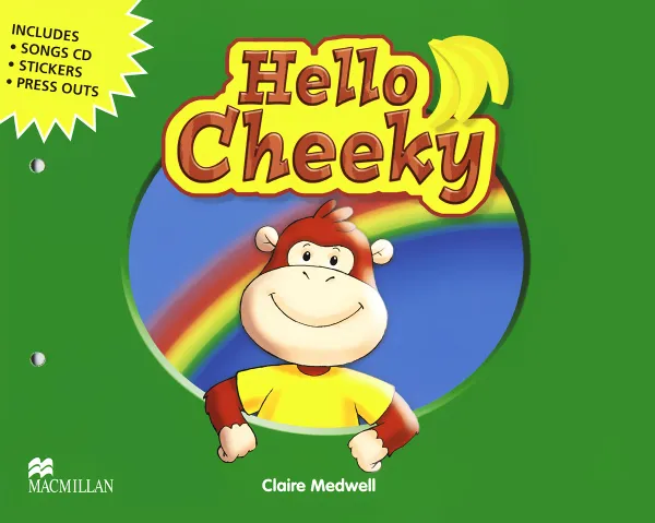 Обложка книги Hello Cheeky Pupil's Book and stickers (+ СD), Kathryn Harper, Claire Medwell