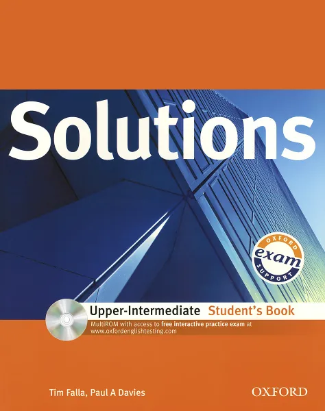 Обложка книги Solutions: Upper-intermediate: Students Book (+ CD-ROM), Фэлла Тим, Davies Paul A.