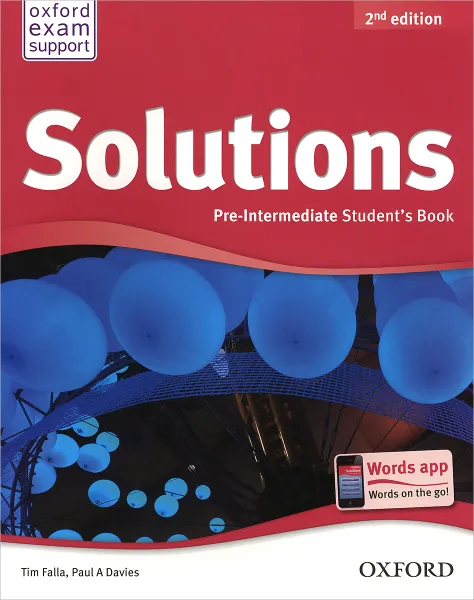 Обложка книги Solutions: Pre-Intermediate: Student's Book, Tim Falla, Paul A. Davies