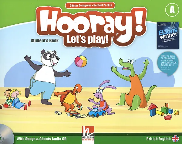 Обложка книги Hooray! Let's Play! Level A: Student's Book (+ CD), Пучта Херберт, Гернгросс Гюнтер