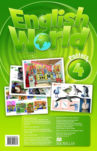 Обложка книги English World 4: Poster (комплект из 12 постеров), Mary Bowen, Liz Hocking