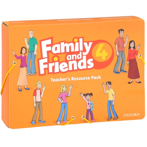 Обложка книги Family and Friends 4: Teacher's Resource Pack (комплект из 2 книг, 5 плакатов + набор из 49 и 69 карточек), Стайринг Джеймс, Mackay Barbara