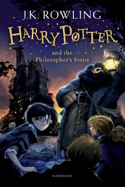 Обложка книги Harry Potter and the Philosopher's Stone, J. K. Rowling