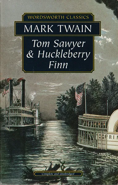 Обложка книги Tom Sawyer & Huckleberry Finn, Twain M.