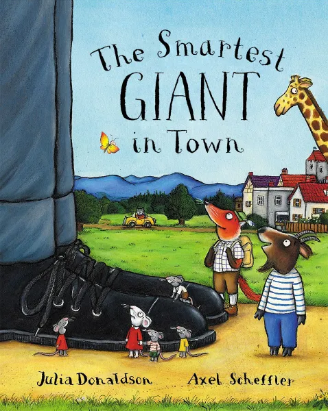Обложка книги The Smartest Giant in Town, Дональдсон Джулия