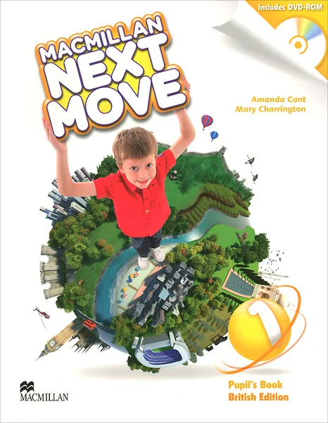 Обложка книги Macmillan Next Move: Level 1 (+ DVD-ROM), Amanda Cant, Mary Charrington