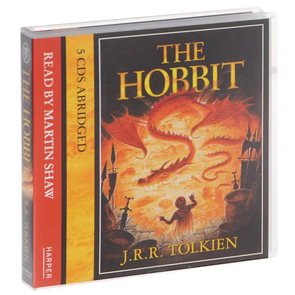 Обложка книги The Hobbit (аудиокнига на 5 CD), J. R. R. Tolkien