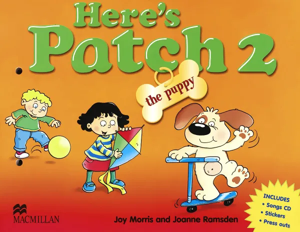 Обложка книги Here's Patch the Puppy 2: Pupil's Book (+ CD), Joy Morris, Joanne Ramsden