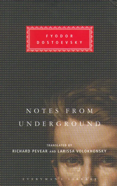 Обложка книги Notes From Underground   HB, Dostoevsky, Fyodor