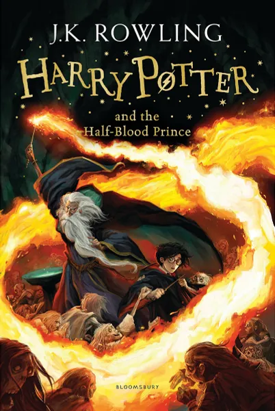 Обложка книги Harry Potter and the Half-Blood Prince, J. K. Rowling