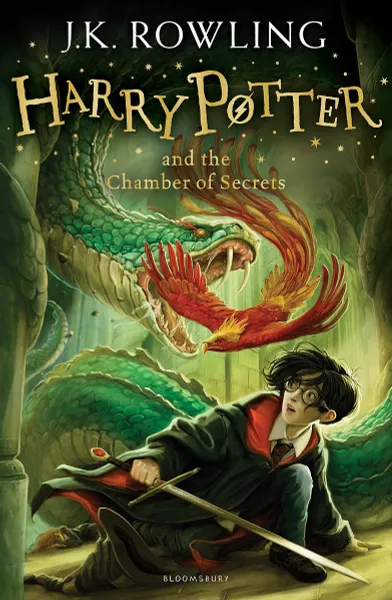 Обложка книги Harry Potter and the Chamber of Secrets, J. K. Rowling