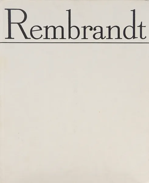 Обложка книги Rembrandt, Victor H. Adrian