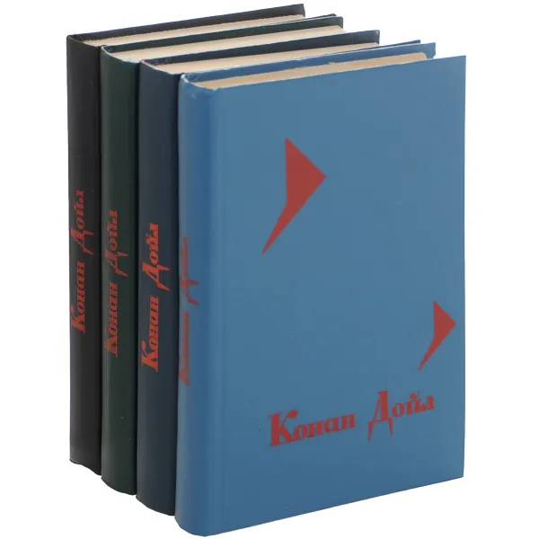 Обложка книги Артур Конан Дойл. Собрание сочинений. В 4 томах (комплект из 4 книг), Артур Конан Дойл