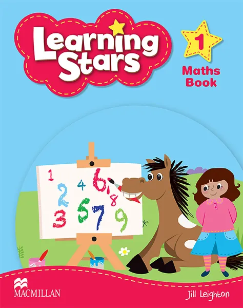 Обложка книги Learning Stars: Level 1: Maths Book, Jill Leighton
