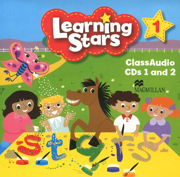 Обложка книги Learning Stars: Level 1: Class Audio CDs (аудиокурс на 2 CD), Перретт Жанн, Leighton Jill