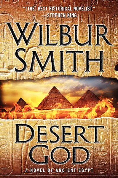 Обложка книги Desert God: A Novel of Ancient Egypt, Wilbur Smith