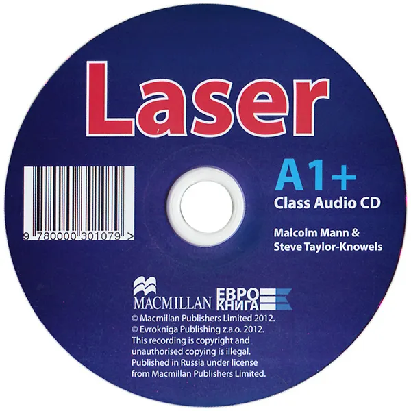 Обложка книги Laser A1+ (аудиокурс на CD), Манн Малколм, Тейлор-Ноулз Стив