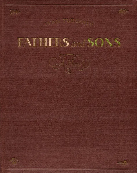 Обложка книги Fathers and sons, Turgenev I.