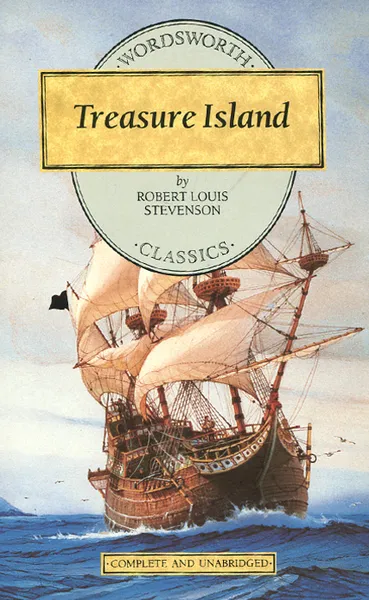 Обложка книги Treasure Island, Robert Louis Stevenson