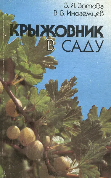 Обложка книги Крыжовник в саду, З. Я. Зотова, В. В. Иноземцев