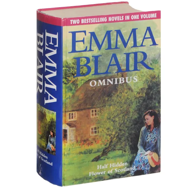 Обложка книги Omnibus: Half Hidden, Flower of Scotland, Emma Blair