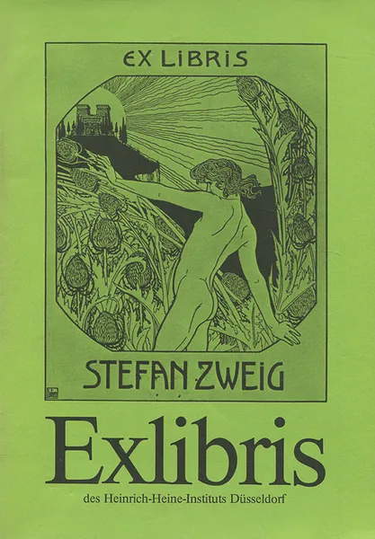 Обложка книги Exlibris. Aus dem Bestand des Heinrich-Heine-Instituts Dusseldorf, Stefan Zweig