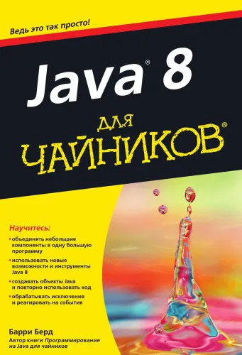 Обложка книги Java 8 для чайников, Барри Берд