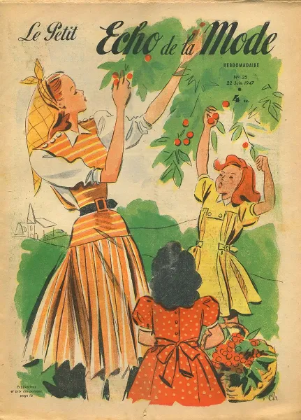 Обложка книги Le petit echo de la mode, №25, juin 1947, 