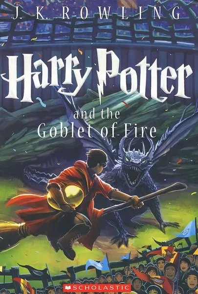 Обложка книги Harry Potter and the Goblet of Fire, J. K. Rowling