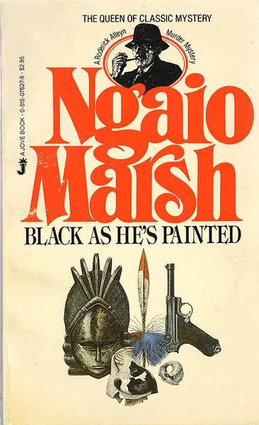 Обложка книги Black as He's Painted, Marsh Ngaio