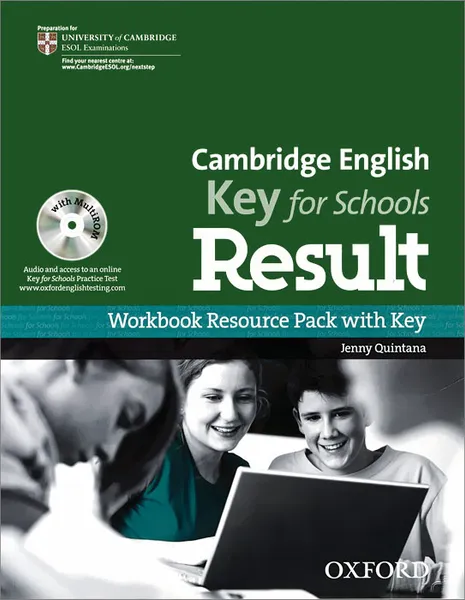 Обложка книги Cambridge English: Key for Schools Result: Workbook Resource Pack with Ke (+ CD-ROM), Jenny Quintana