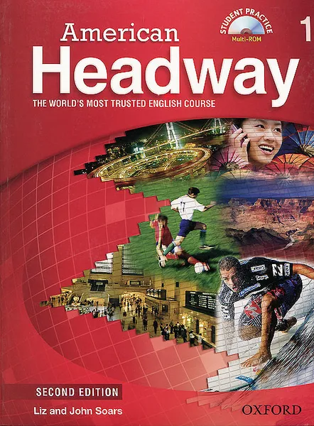 Обложка книги American Headway: Student Book 1: Level A2 (+ CD-ROM), Joan Soars, Liz Soars