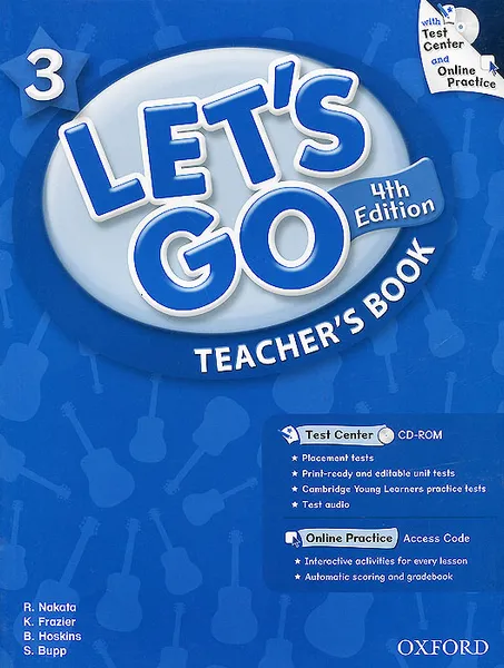 Обложка книги Let's Go 3: Teacher's Book (+ CD-ROM), R. Nakata, K. Frazier, B. Hoskins, C. Graham