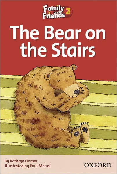 Обложка книги The Bear on the Stairs: Level 2, Kathryn Harper