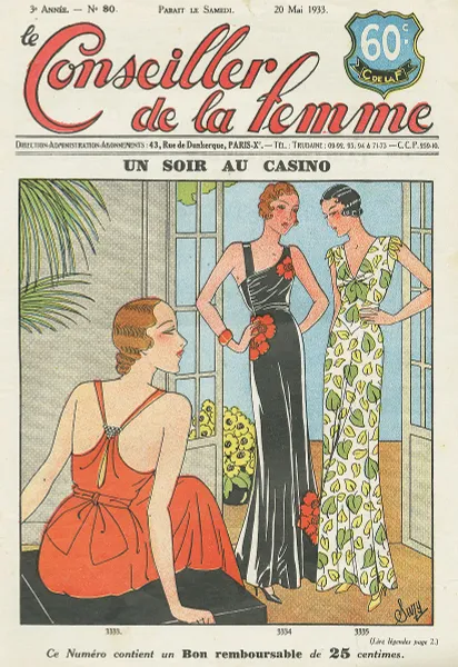 Обложка книги Conseiiller de la Femme, №80, 1933, 