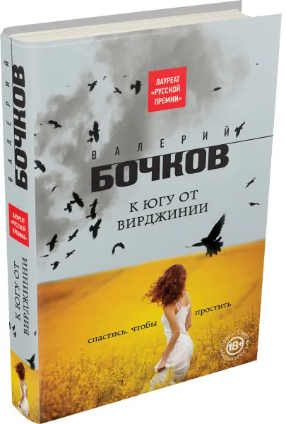 Обложка книги К югу от Вирджинии, Валерий Бочков