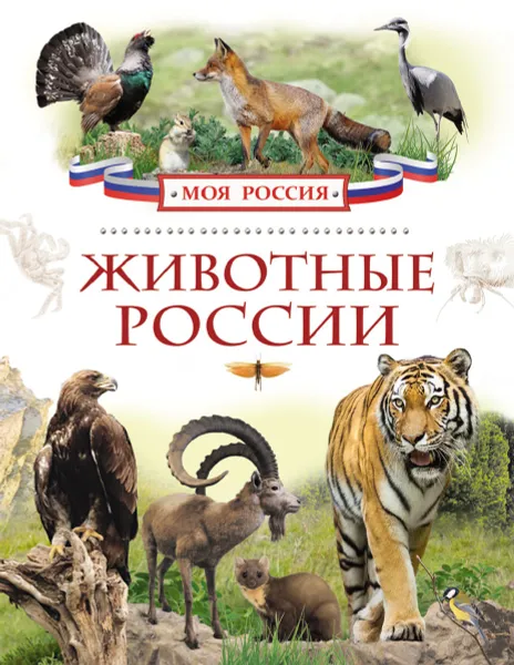 Обложка книги Животные России, И. В. Травина