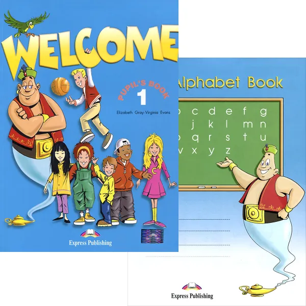 Обложка книги Welcome 1: Pupil's Book: My Alphabet Book (комплект из 2 книг), Вирджиния Эванс,Элизабет Грей