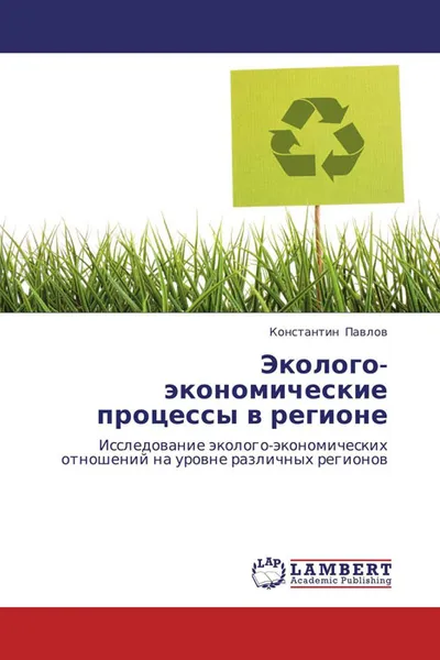 Обложка книги Эколого-экономические процессы в регионе, Константин Павлов
