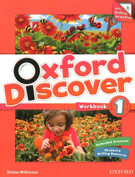 Обложка книги Oxford Discover 1: Workbook with Online Practice, Emma Wilkinson