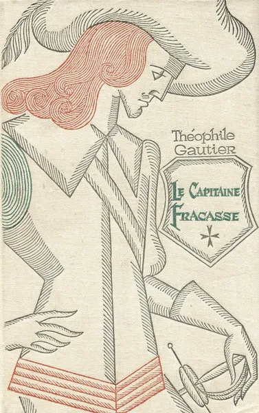 Обложка книги Le capitaine Fracasse, Готье Теофиль