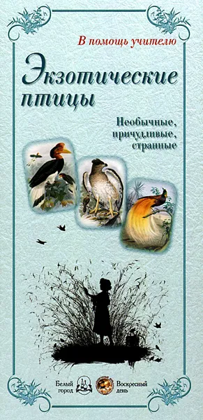 Обложка книги Экзотические птицы. Необычные, причудливые, странные, Л. Жукова