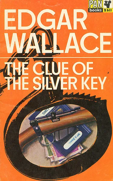 Обложка книги The Clue of the Silver Key, Edgar Wallace